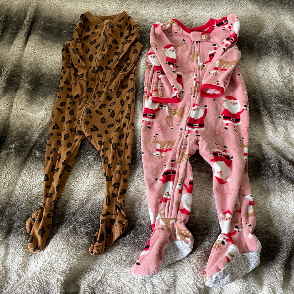 Old Navy & Carters PJs Lot